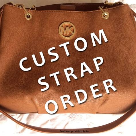 michael kors bag strap replacement|michael kors signature tote strap.